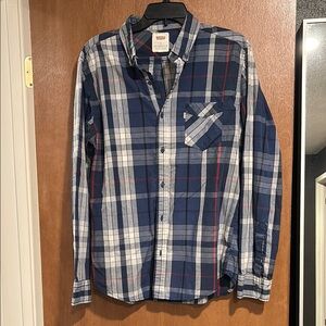 Levi’s plaid button up